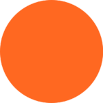 Rond orange